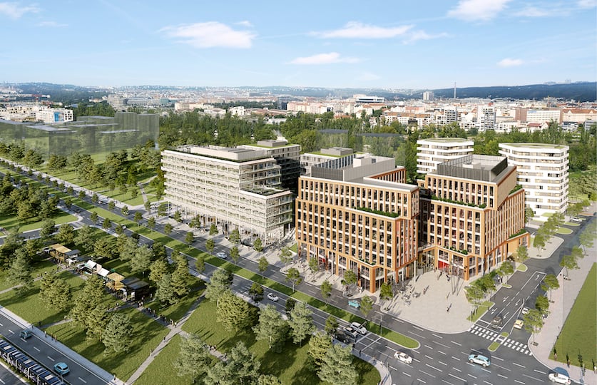 Vizualizace projektu Rohan City - I. etapa